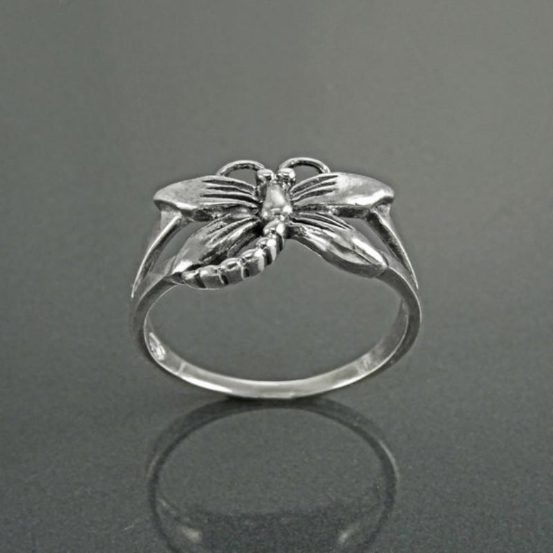 European And American Women's Bohemian-style Dragonfly Ring