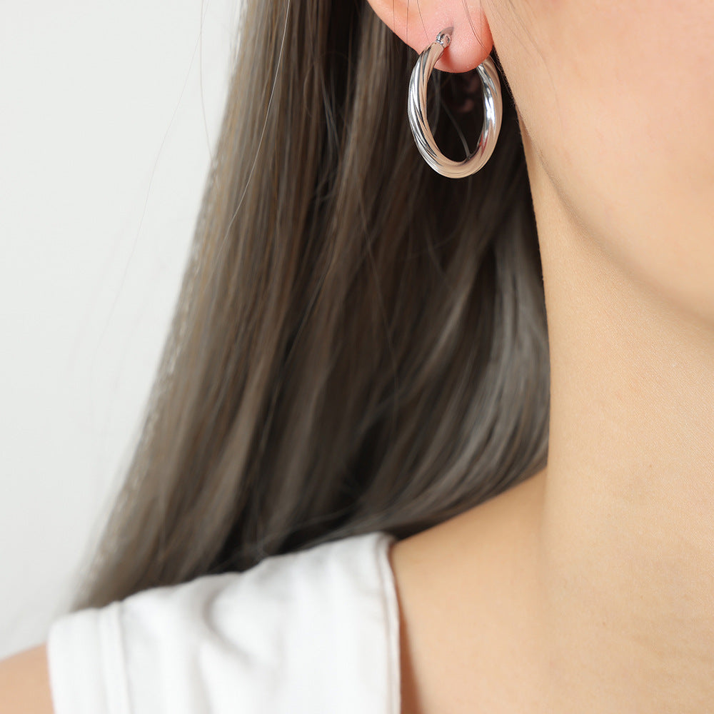 Fashionable Non-Fading Twist Earrings For Women