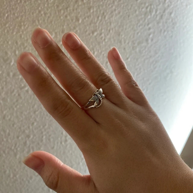 European And American Women's Bohemian-style Dragonfly Ring