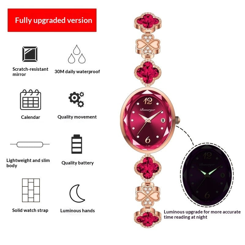 Affordable Luxury Calendar Bracelet Watch