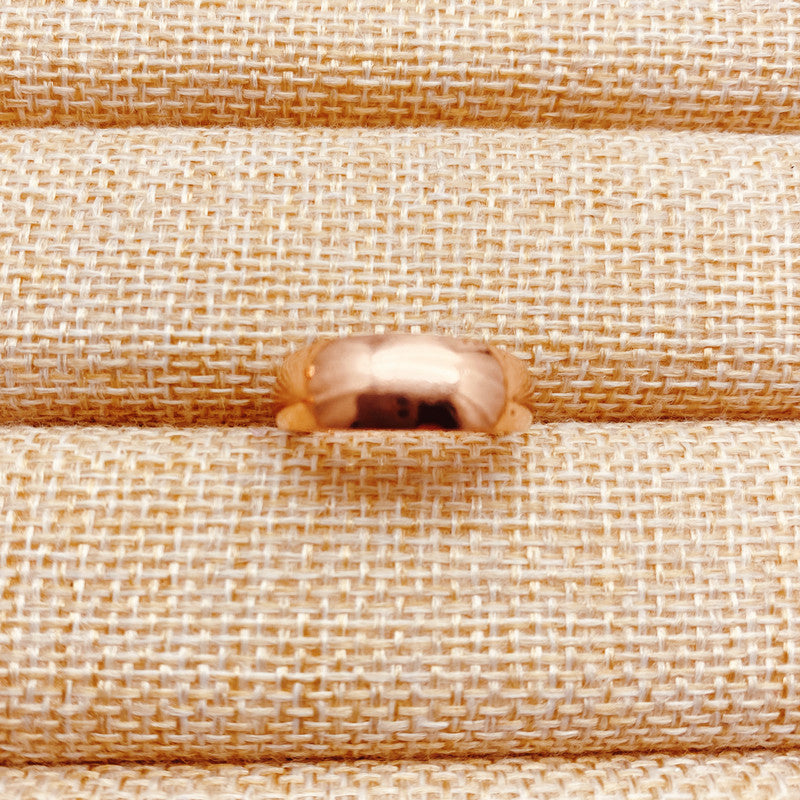 Purple Copper Men's Fortune-Bringing Red Copper Ring